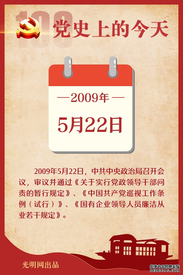 【党史上的今天】5月22日 【党史上的今天】5月22日