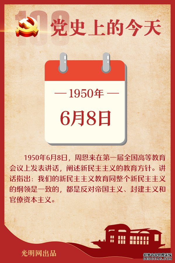 【党史上的今天】6月8日 【党史上的今天】6月8日